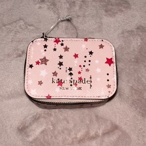 BRAND NEW Kate Spade Twinkle Print Jewelry Case
